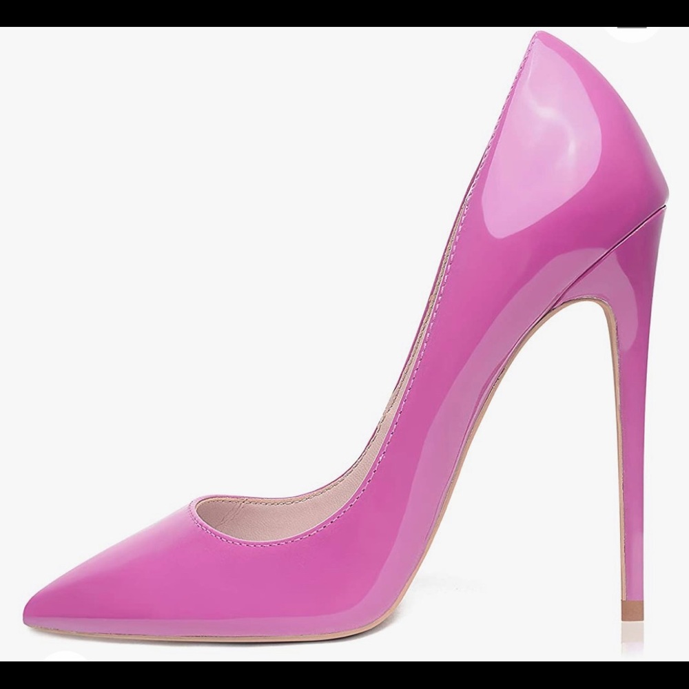 New GenShuo High Heels Pointed Pink Size 7